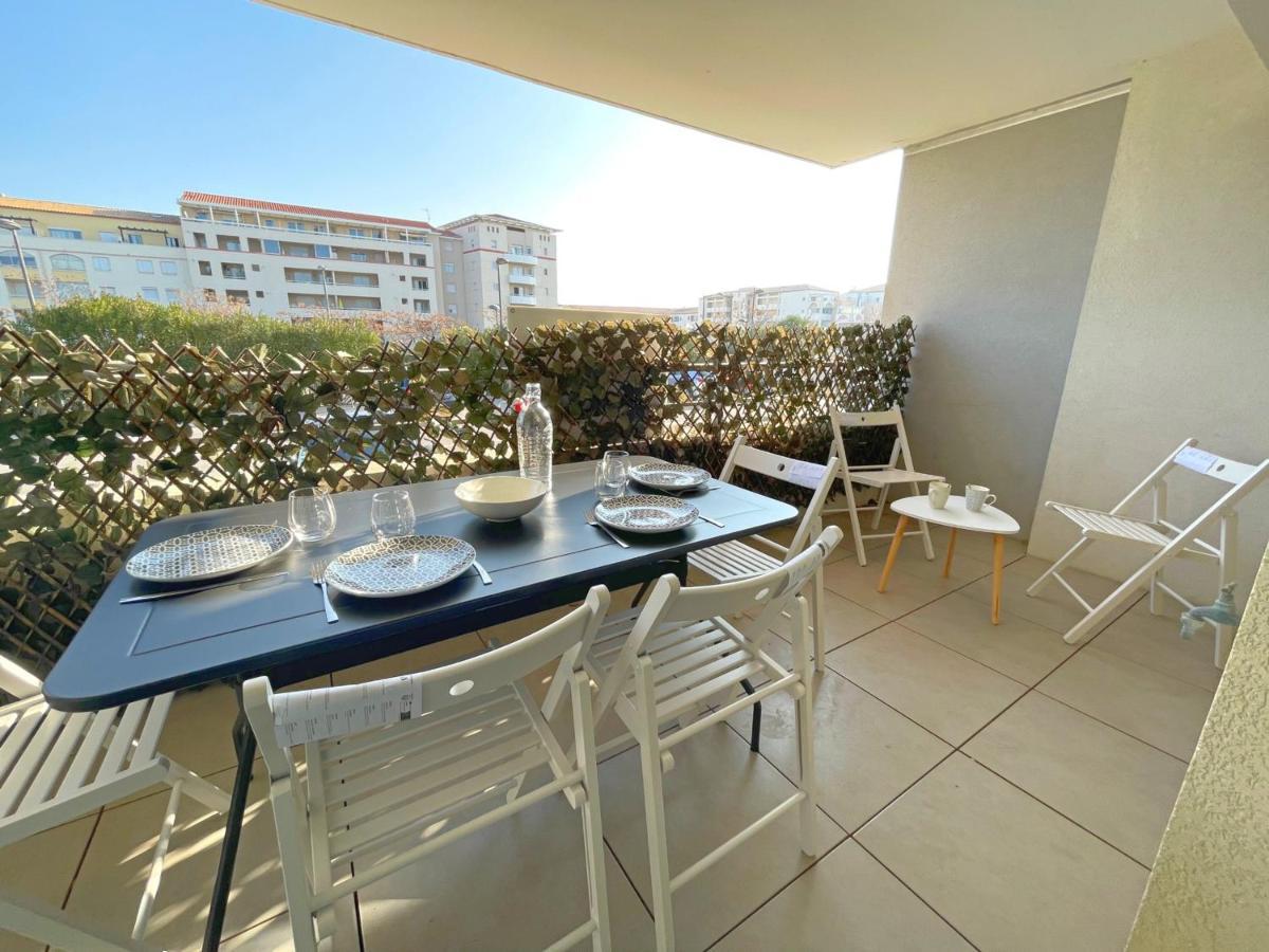 3P Climatise Avec Parking, Piscine, Proche Plage Et Commerces A Sete - Fr-1-338-497 Exterior photo